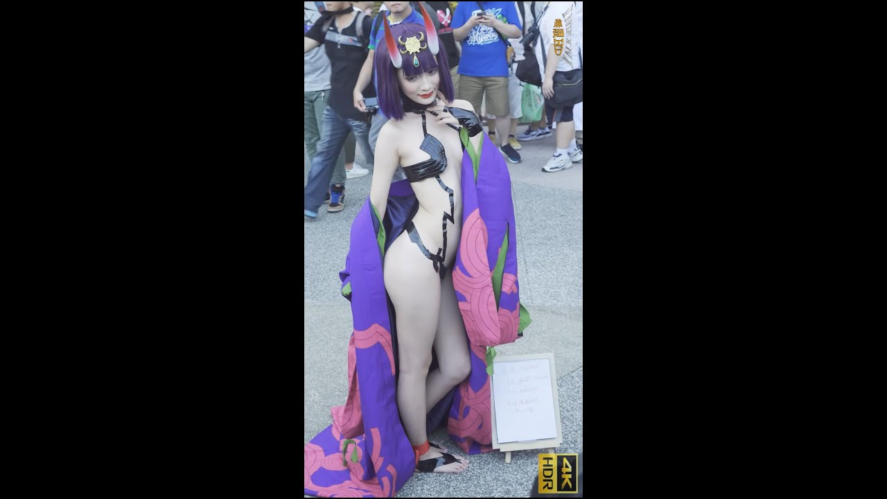 【無限HD】FF34 開拓動漫祭 酒吞童子 Cosplay 20(Rotated)(4K HDR)【大港新聞】