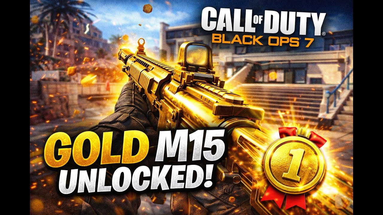 I Finally Unlocked GOLD for the M15 (BO7 Multiplayer)