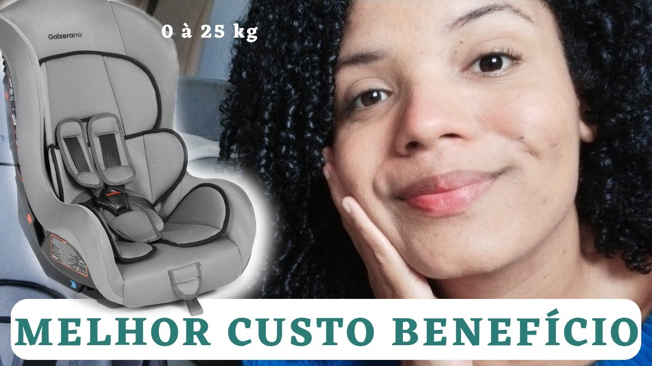 CADEIRINHA DE CARRO GALZERANO MAXIMUS 0 a 25 KG | REVIEW