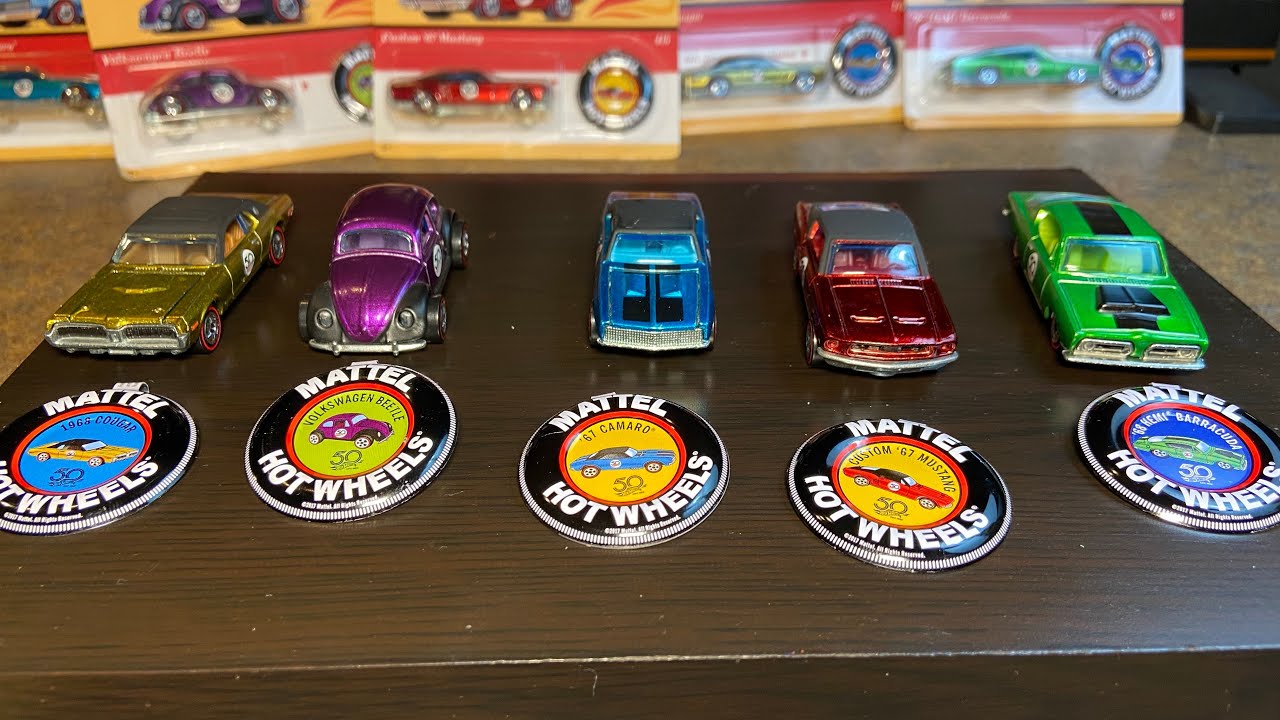 Liberando serie  50 aniversario de los dulces 16  hotwheels Roysuperwheels #redline #50aniversario