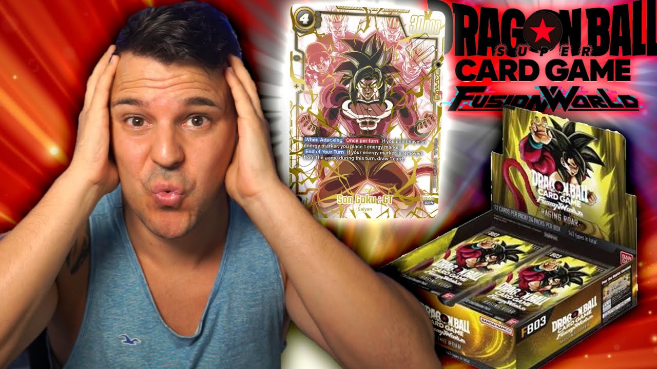NUEVA Coleccion Fusion World Raging Roar FB-03 Dragon Ball