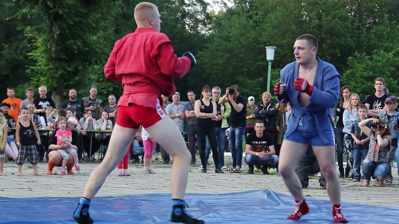 Выступление клуба Боевого самбо.