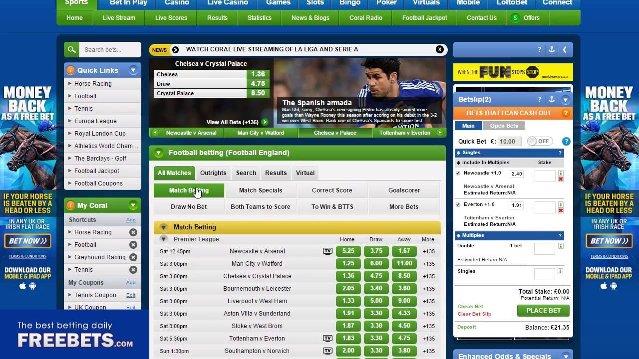 Handicap Acca Tutorial from Freebets.com