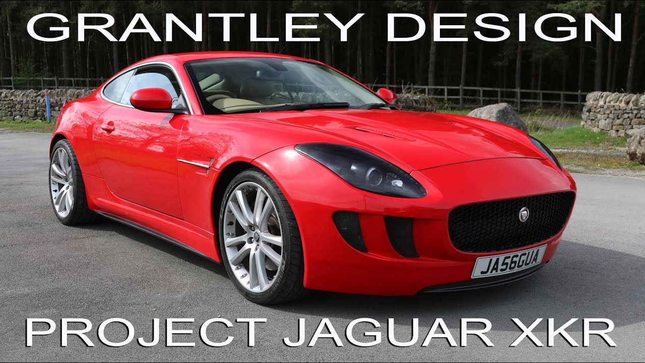 Jaguar XKR super-car styling. by Grantley Design. 2006 to 2014 Jaguar XKR
