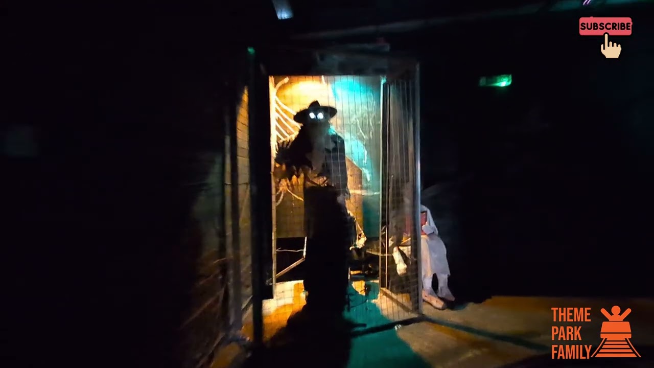 Ghost Train POV at Botton's Pleasure Beach, Skegness