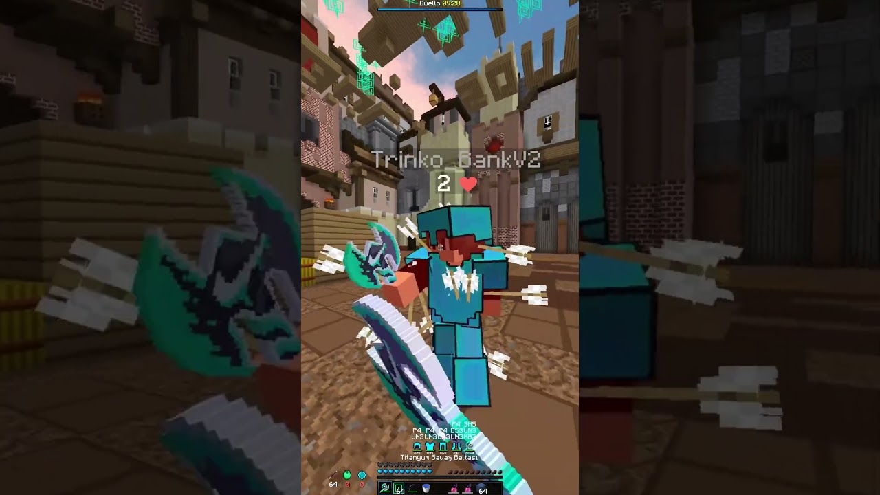 Minecraft PvP Asmr ( Lapex Network ) #shorts