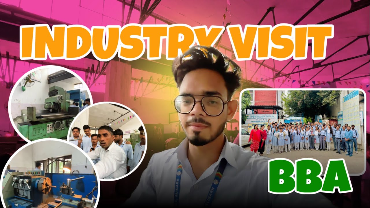 Pehli baar ki Industry Visit 😨 | NSIC | @DeepuVlogs04 | #vlog22