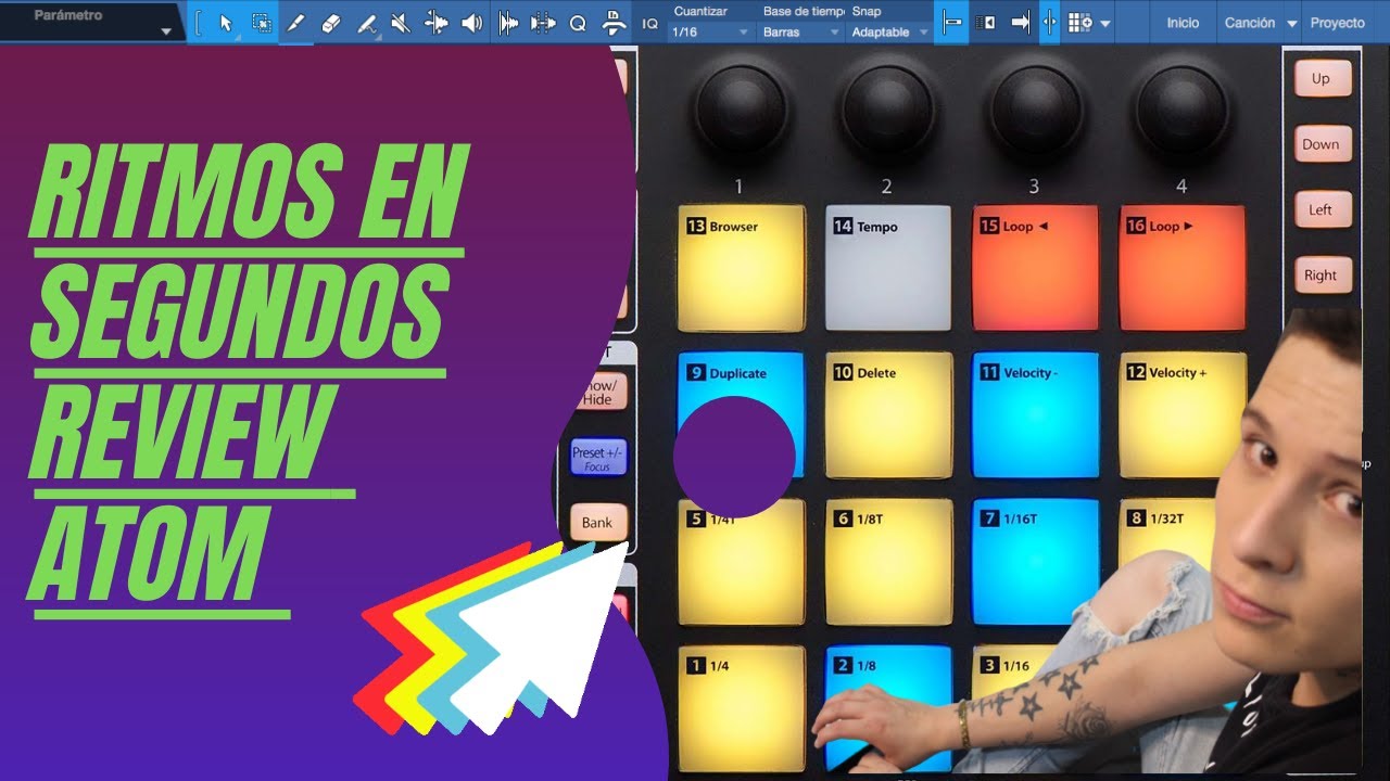 ✅  👽  /RITMOS EN SEGUNDOS REVIEW ATOM PRESONUS  / 🎲