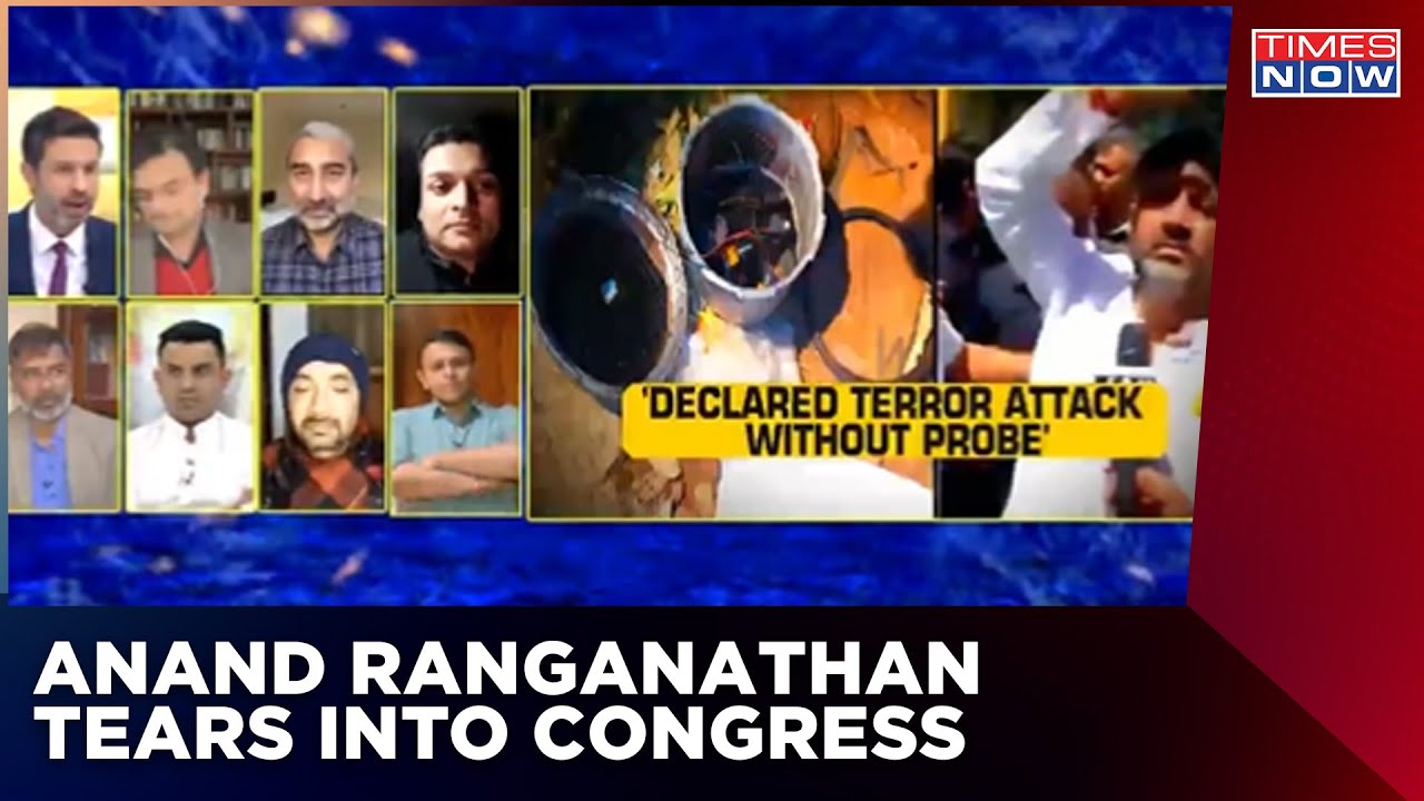 Anand Ranganathan Tears Into Congress For Branding Hinduism As 'Terrorist' Religion | Times Now