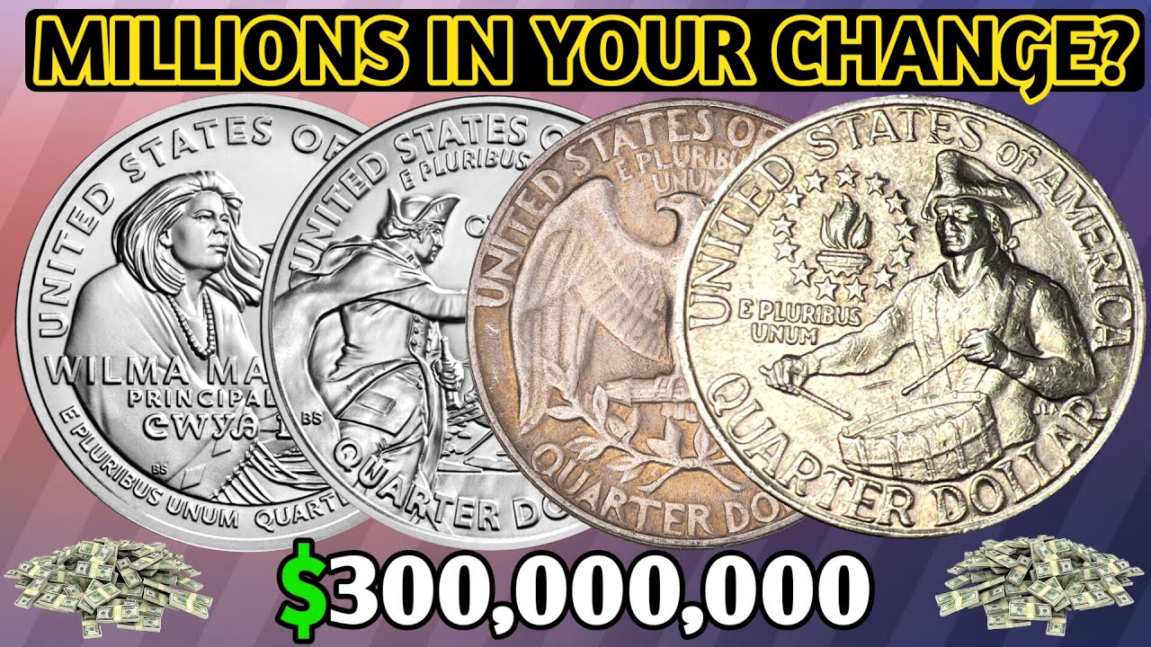 Top 5 Most Expensive & Ultra Rare Quarters Worth Big Bucks! Millions in Your Change?
