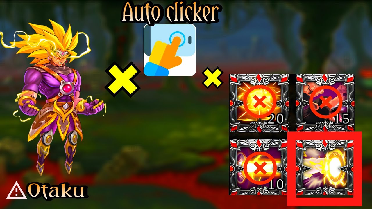 OTAKU &times; Auto Clicker &times; Normal Attack  &bull;  Epic Heroes War