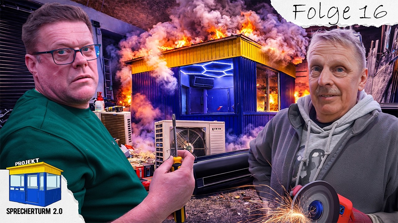 Fast abgefackelt?! 😳 Klimaanlagen-Chaos im Sprecherturm 🔥🔧