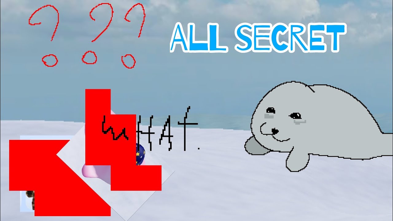 All secret in Be a Silly Seal roblox•°🦭