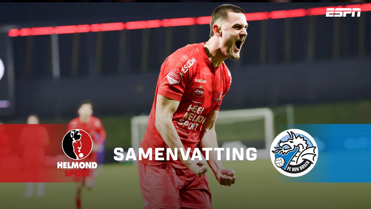 PRACHTIGE OPENINGSGOAL van Labinot Bajrami😍 | Samenvatting Helmond Sport - FC Den Bosch