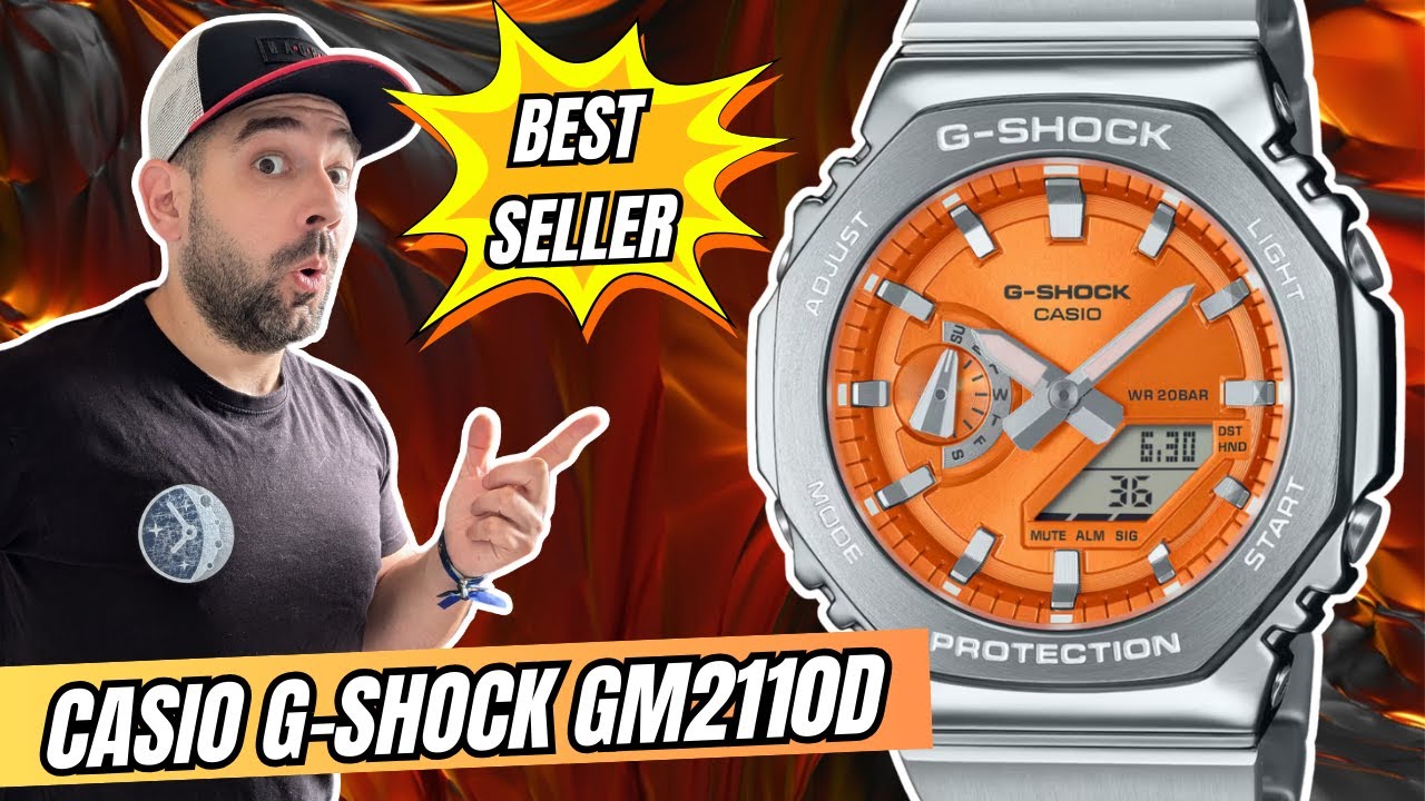 CASIO vient de fabriquer la CASIOAK G-SHOCK ULTIME&nbsp;! G-STEEL GM-2110D 🧡