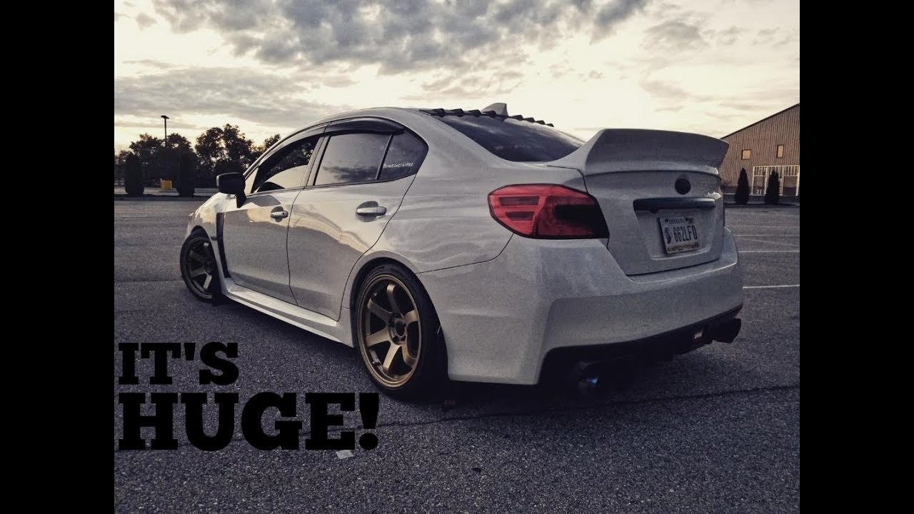 BATTLE_AERO DUCKBILL SPOILER INSTALL... 2017 SUBARU WRX