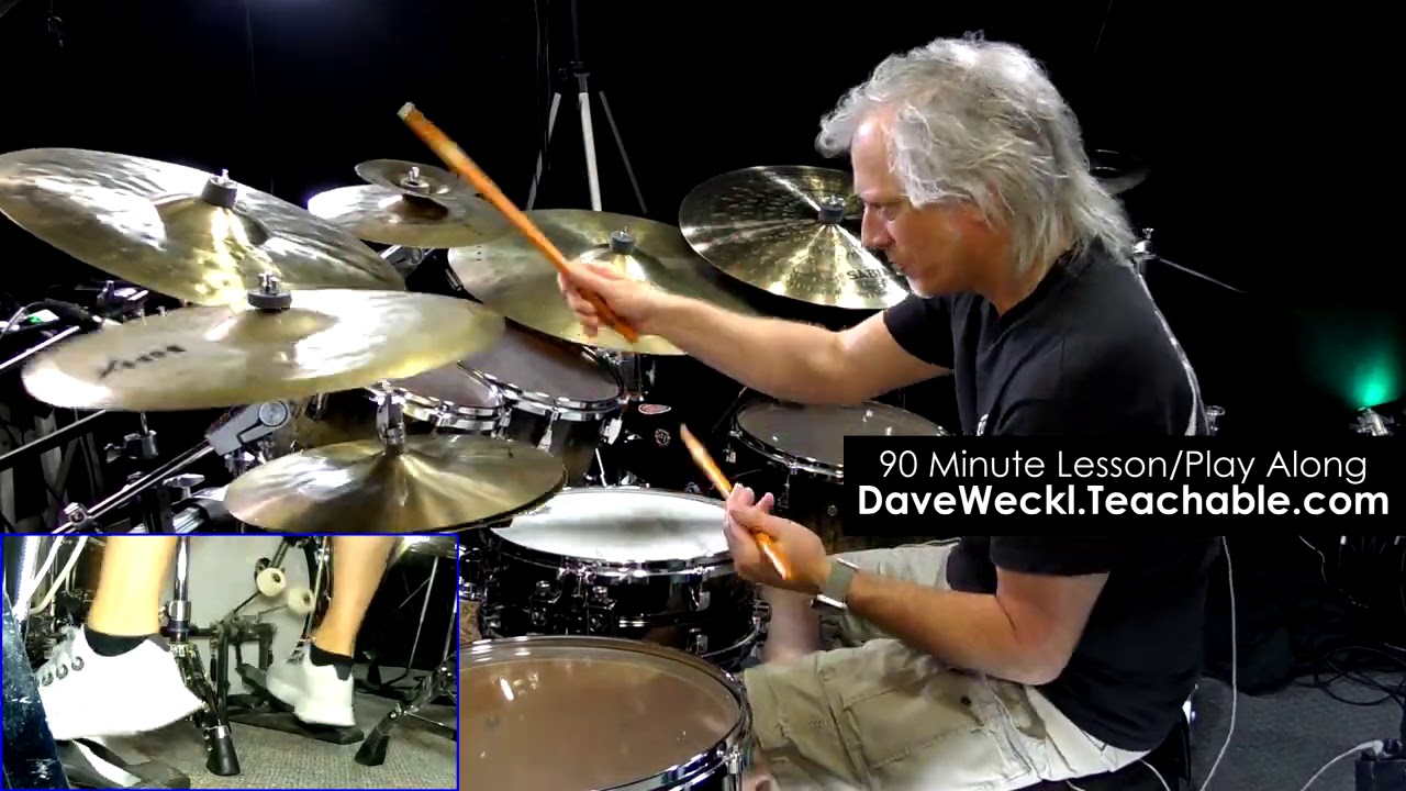 Dave Weckl: Songo Mikele Lesson and Play Along