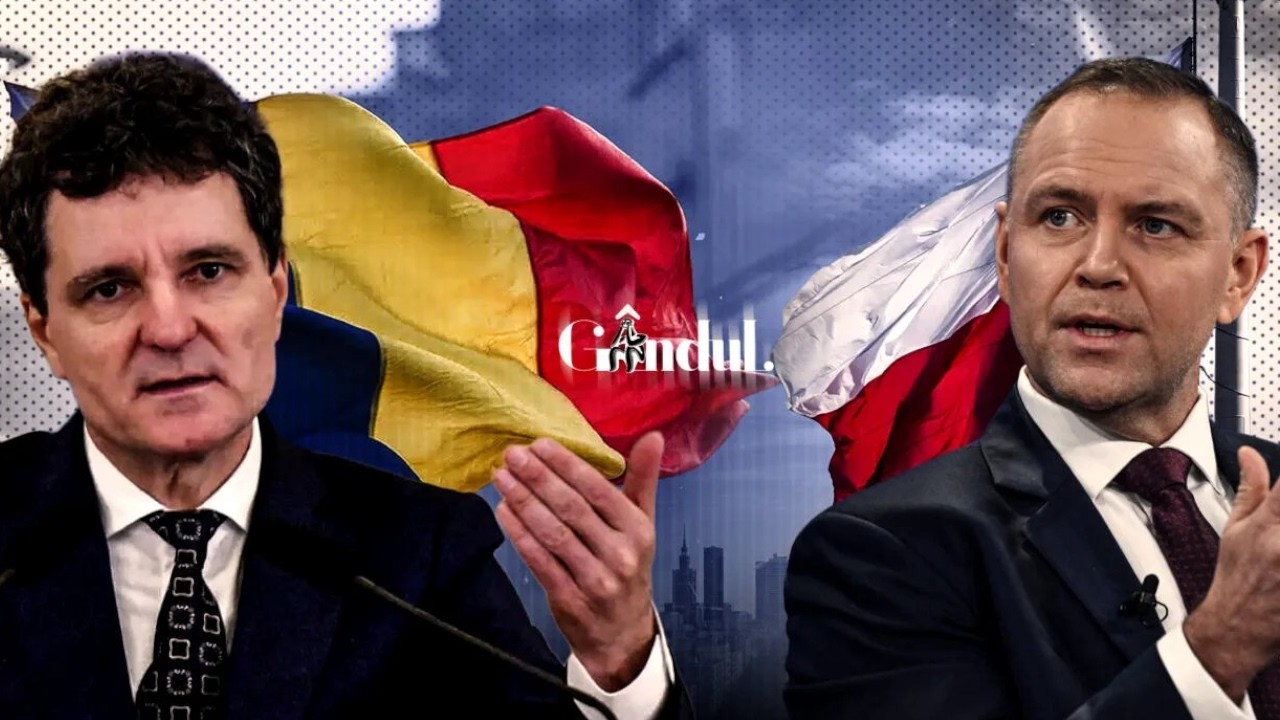Nicușor Dan este primit de președintele Poloniei, Karol Nawrocki, la Palatul Prezidențial