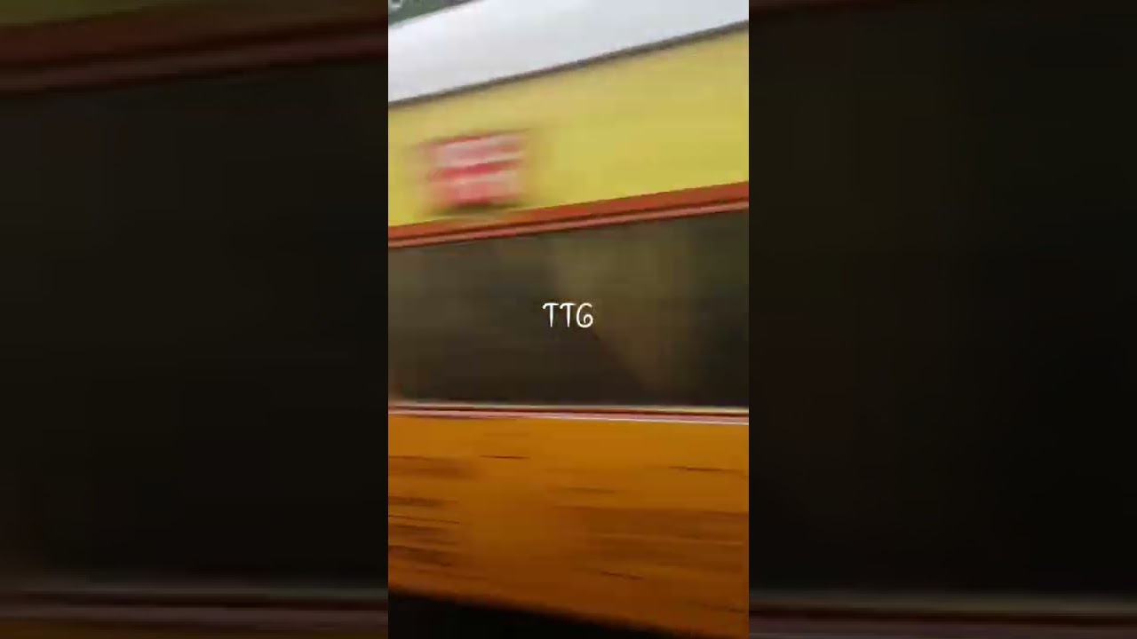 Capture the speed 😰💥 When train meets🚦🚆 #nature #india #meghalaya  #rain #railway #shorts