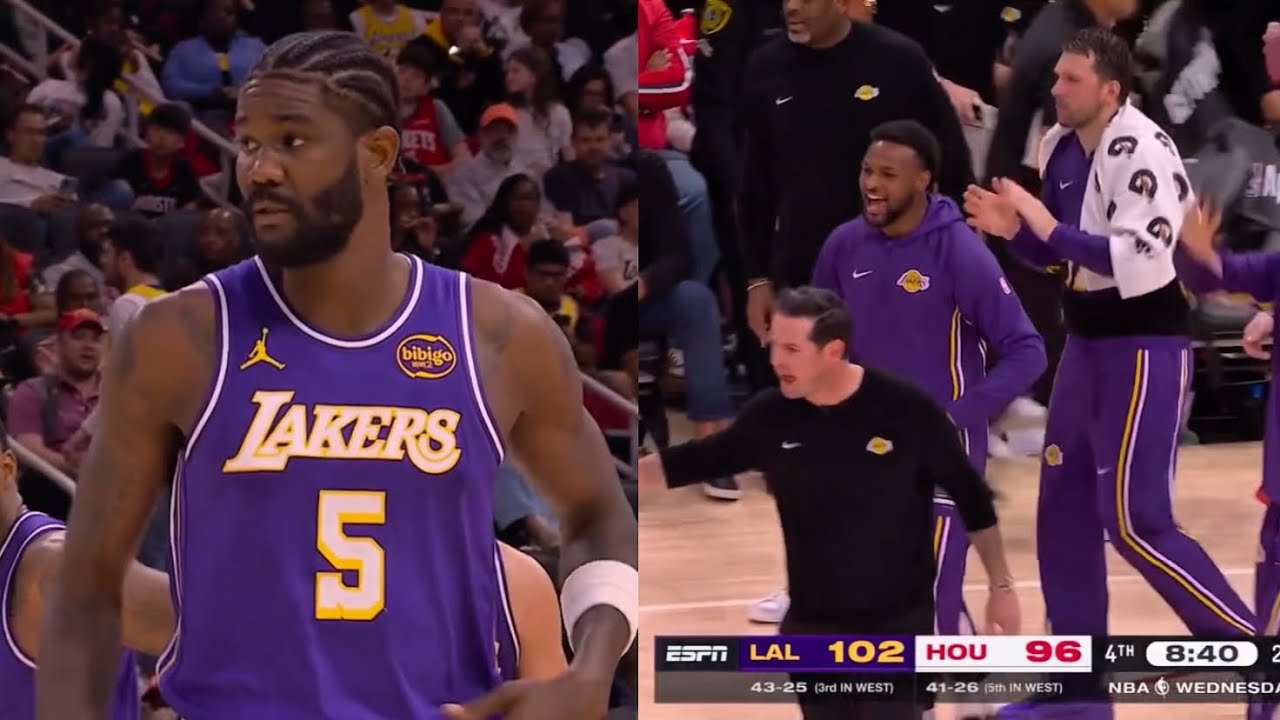 Deandre Ayton Had Luka Doncic & JJ Redick SO HYPED 🔥
