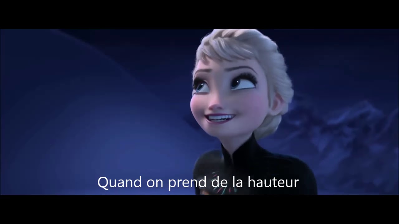 Frozen - Let it Go [French] Version with Lyrics