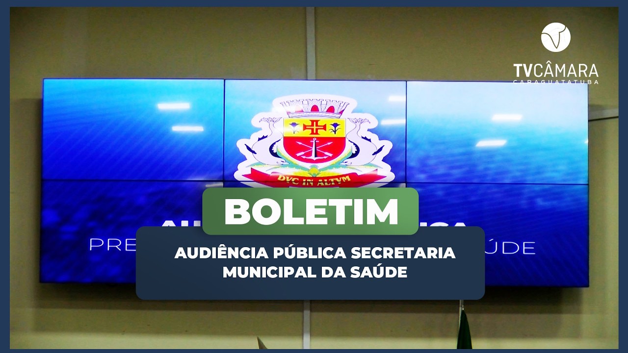 AUDIÊNCIA PÚBLICA APRESENTA BALANÇO DA SAÚDE REFERENTE AO 3º QUADRIMESTRE DE 2025