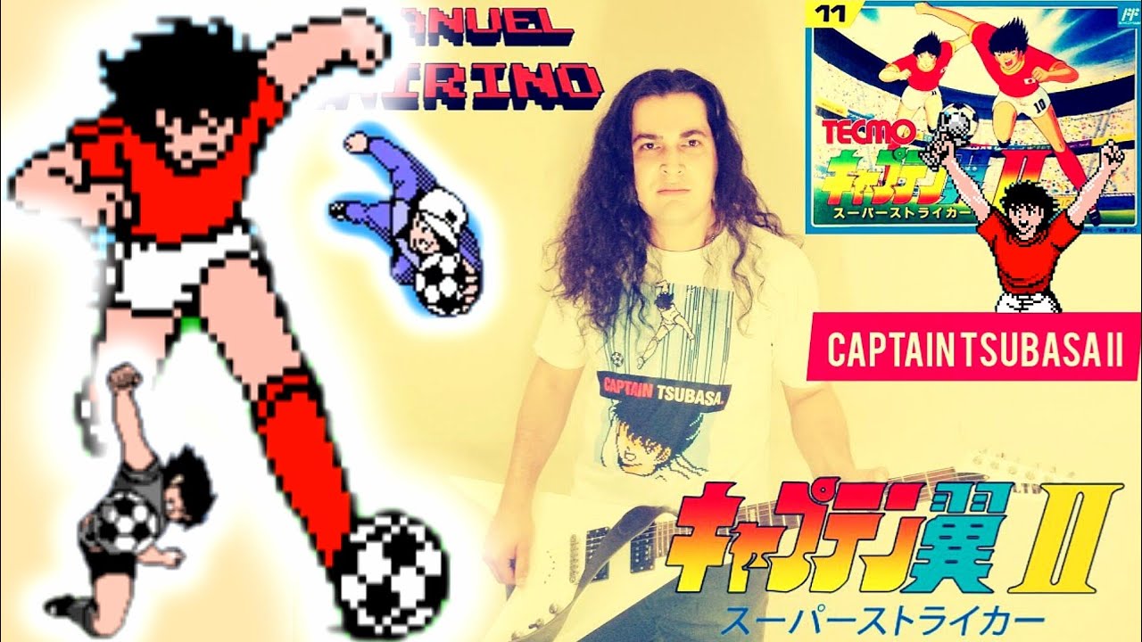 CAPTAIN TSUBASA II Super Striker NES - METAL Cover