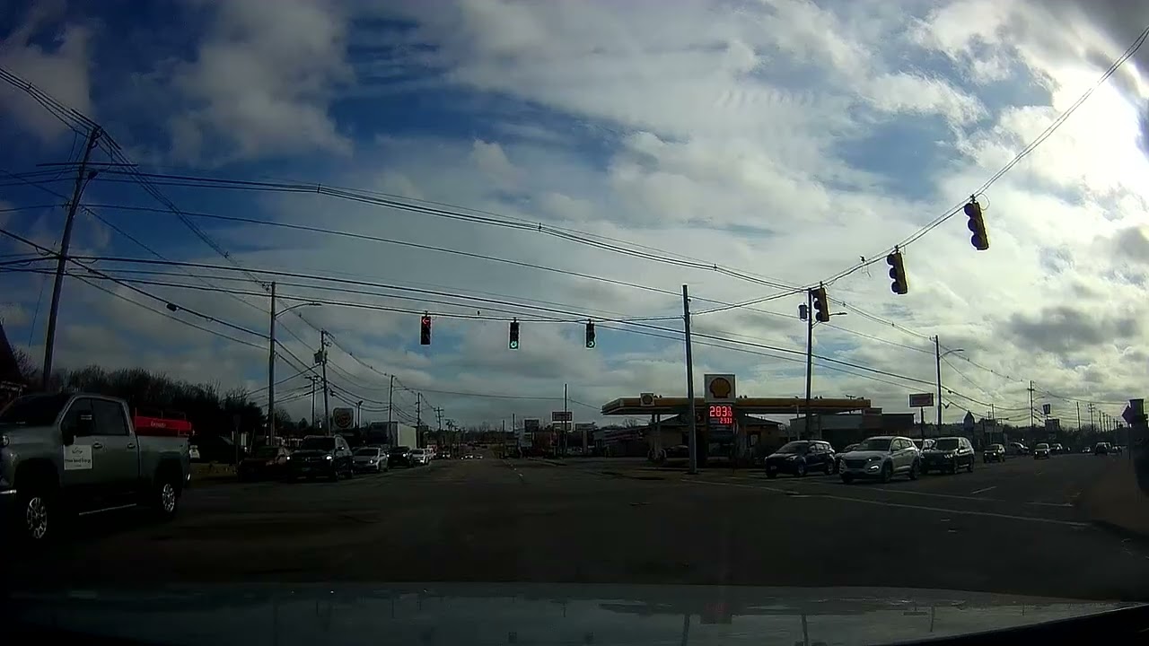 Driving in Johnston, Rhode Island