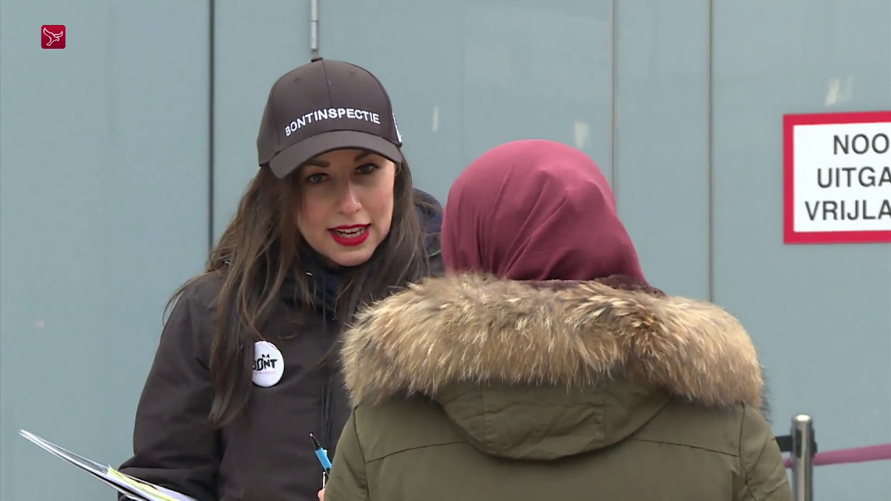 Te Bont Politie deelt 'boetes' uit voor dragen echt bont