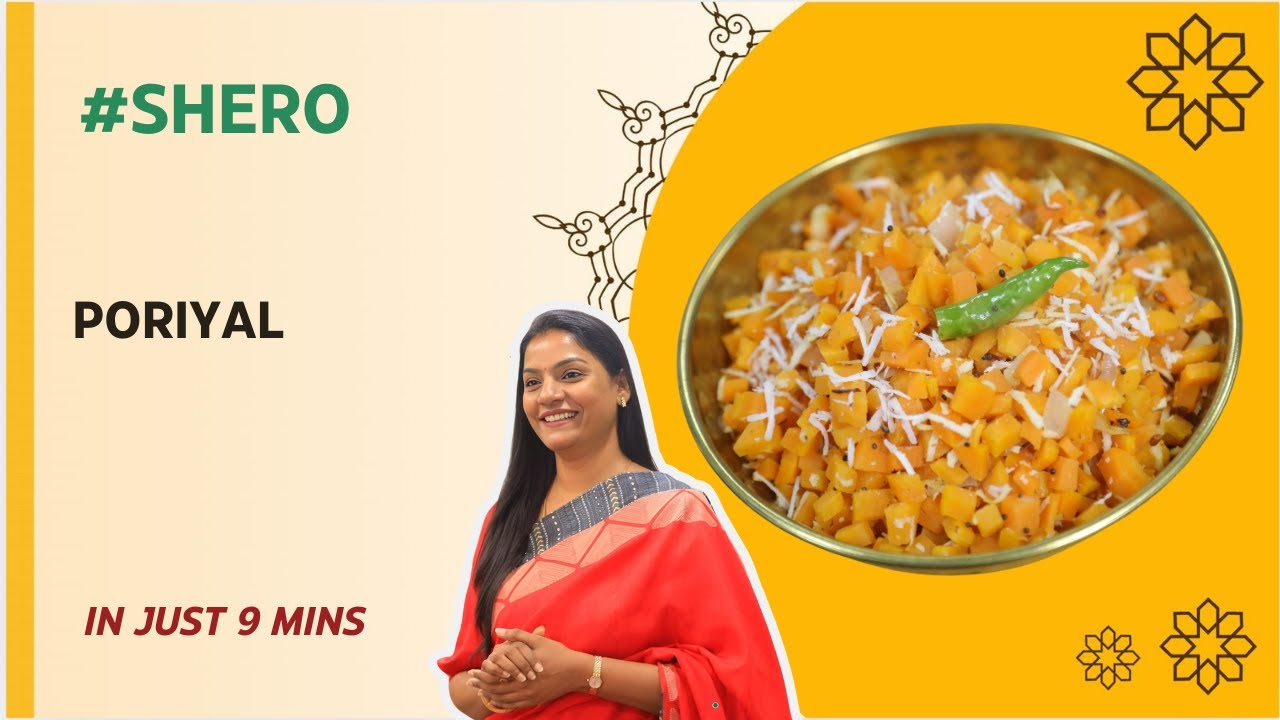 Advanced Cooking: Shero  Chettinad Poriyal in Less Than 9 Minutes! 🥦🔥 