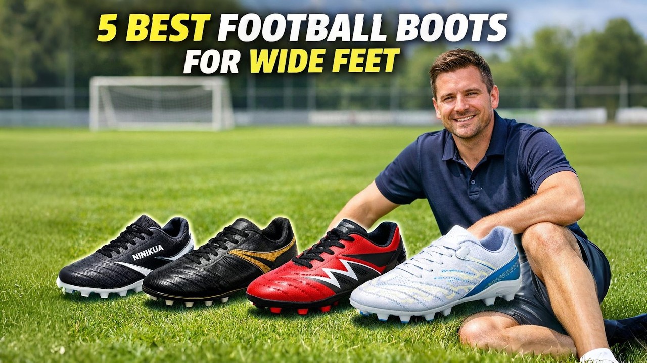 Best 5 Football Boots for Wide Feet You Need for the 2026 Season