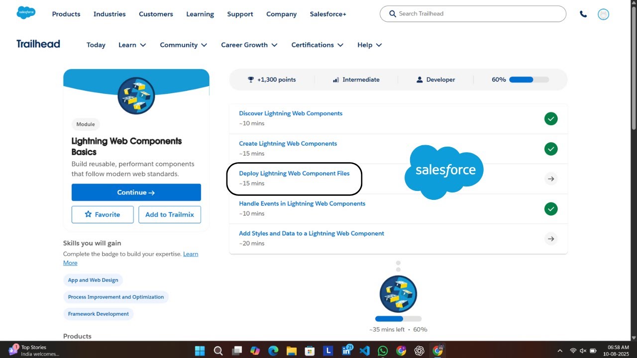 Lightning Web Components Basics | Deploy Lightning Web Component Files |#youtube#ytshorts#salesforce