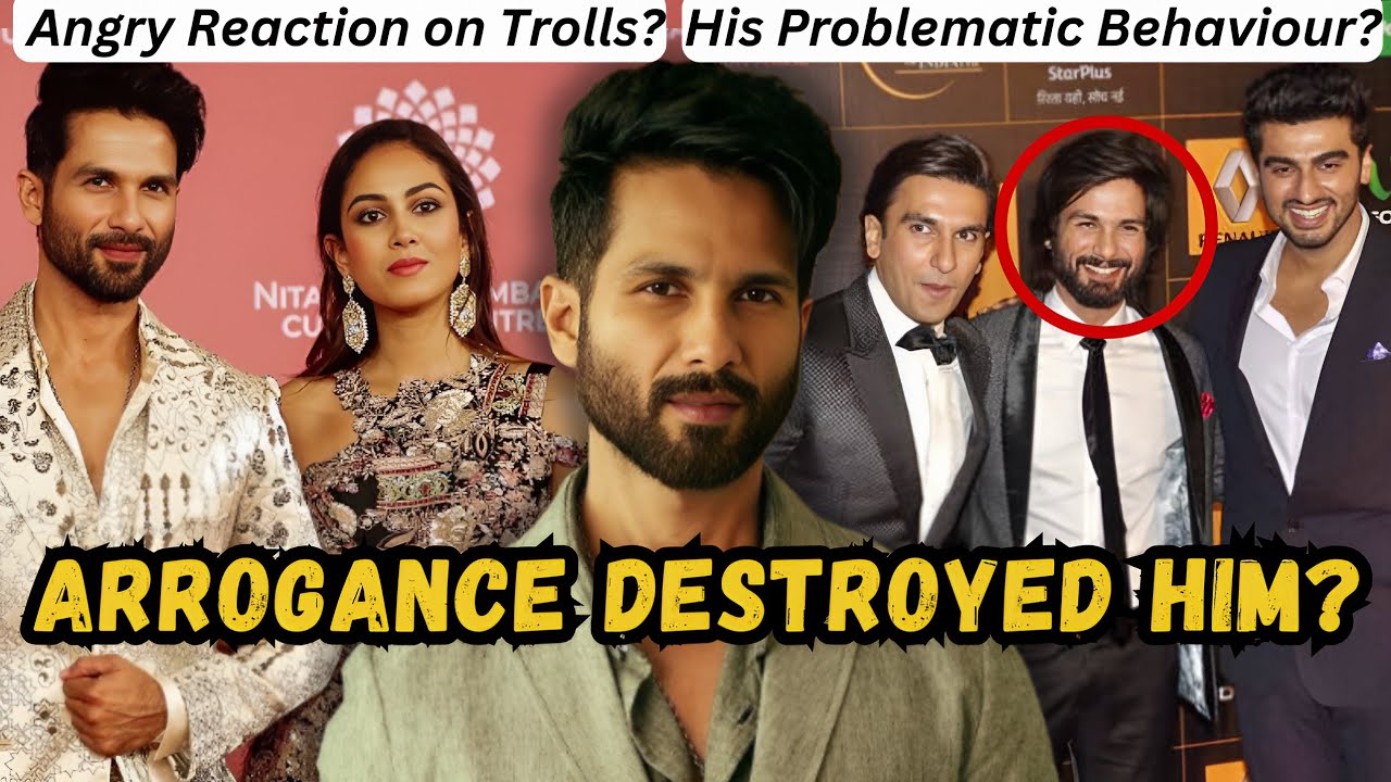 SHAHID KAPOOR BEING RUDE AND DISRESPECTFUL: NEVER BECAME A BOLLYWOOD SUPERSTAR?