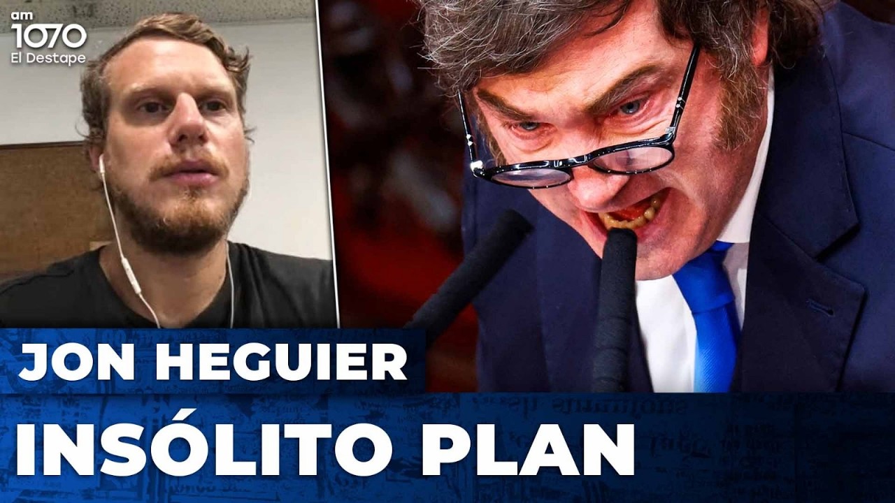 El INSÓLITO PLAN del gobierno: ¿QUIÉN será el SUCESOR de MILEI? | Jonathan Heguier