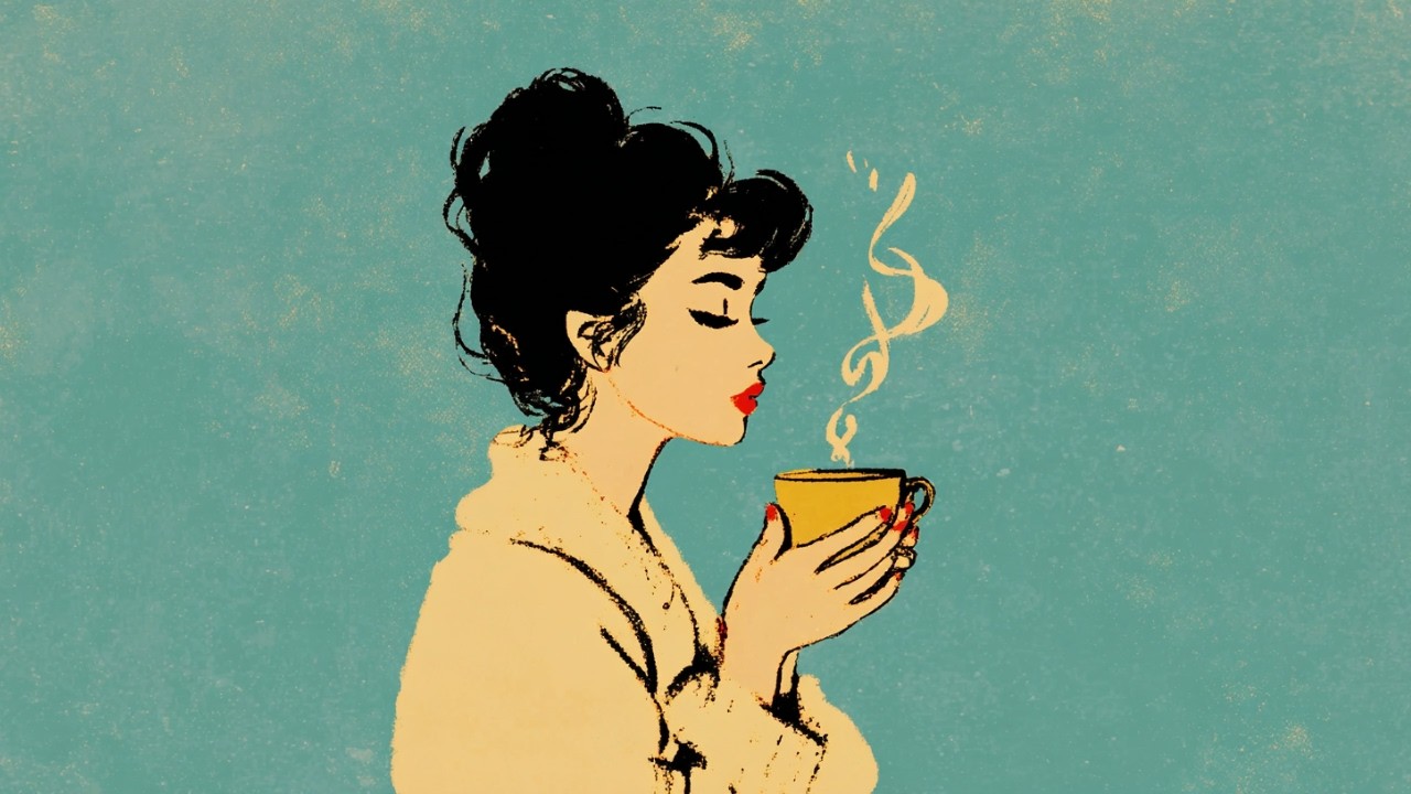 espresso with calm jazz