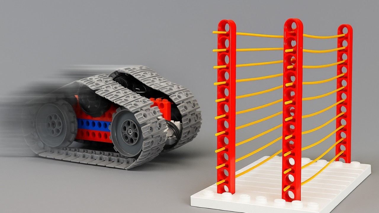 5 LEGO Vehicles vs 1 Impossible Obstacle &ndash; Who Will Win? 🚗🔥RM Lego Technic