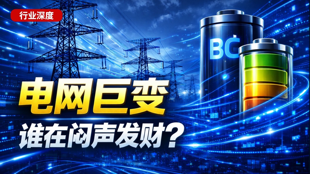 【行业深度】用电量脱缰：谁在疯狂吃电？十五五规划重构电力系统，从特高压到 BC 电池，电网 / 储能 / 光伏的硬资产机会与出海红利深度拆解