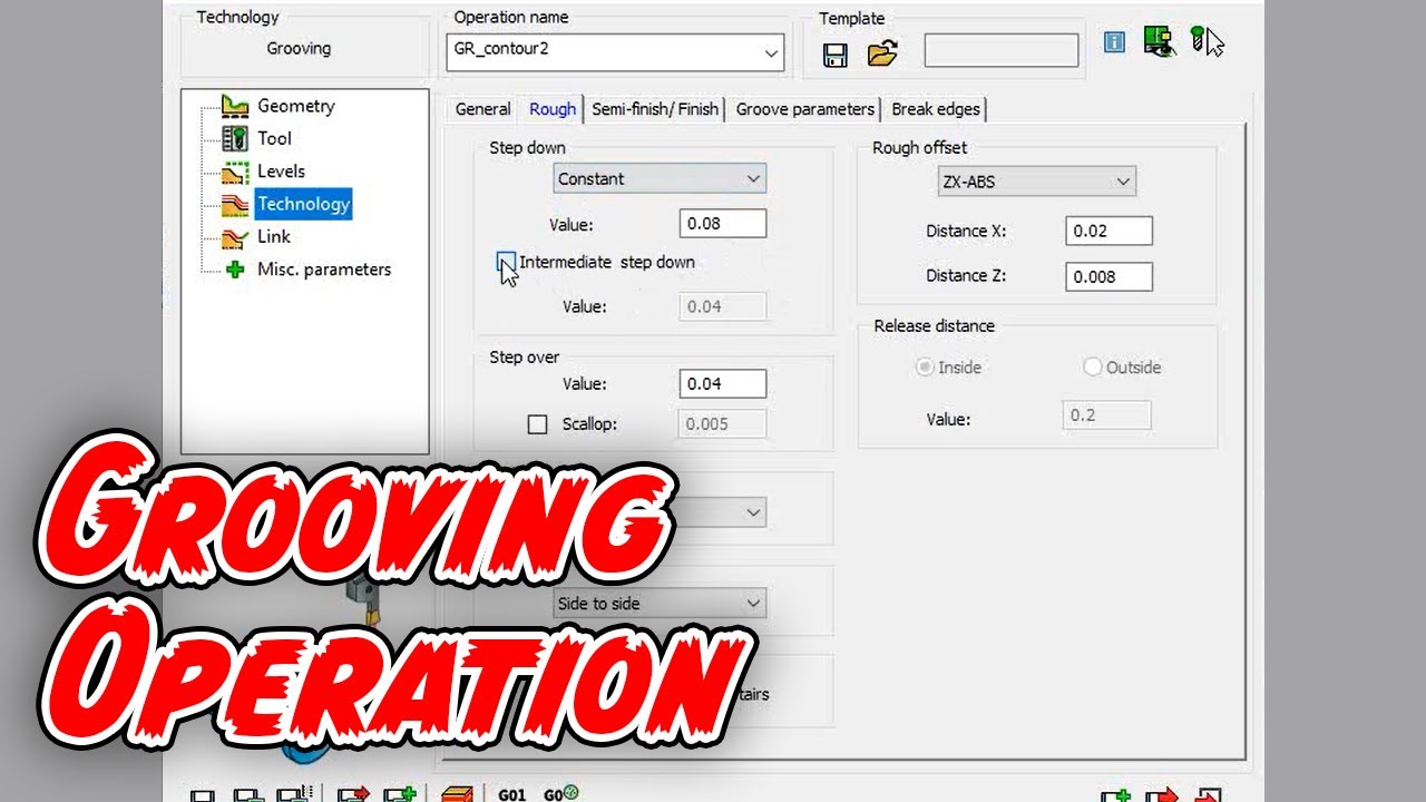 Grooving Operation 2021