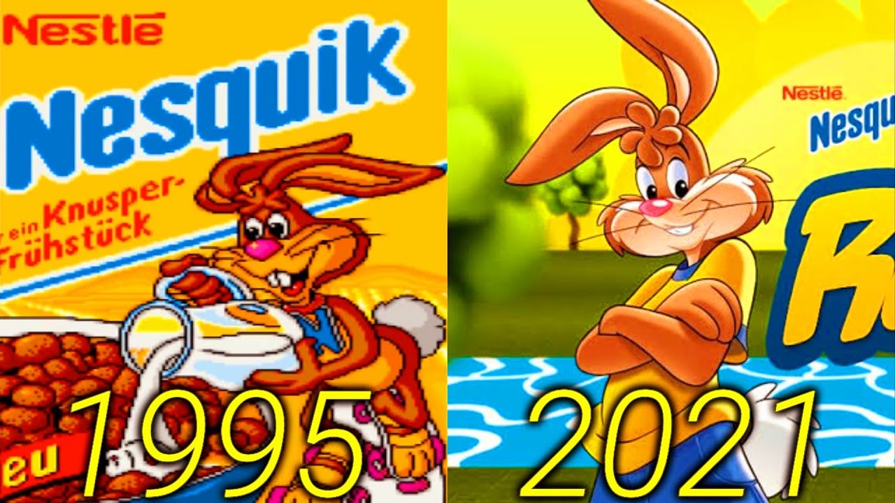 Evolution Of Nestlé Nesquik Games 1995~2021