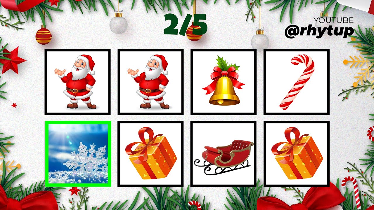 Say The Word On Beat Challenge | Christmas Game Challenge | Easy &middot; Medium &middot; Hard
