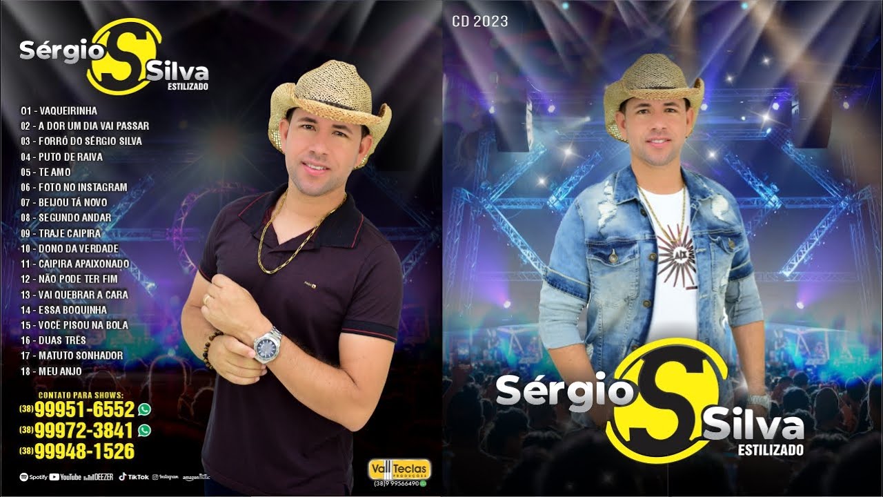 SÉRGIO SILVA ESTILIZADO  - CD 2023 ( LINK PARA BAIXAR  O CD COMPLETO NA DESCRIÇÃO)