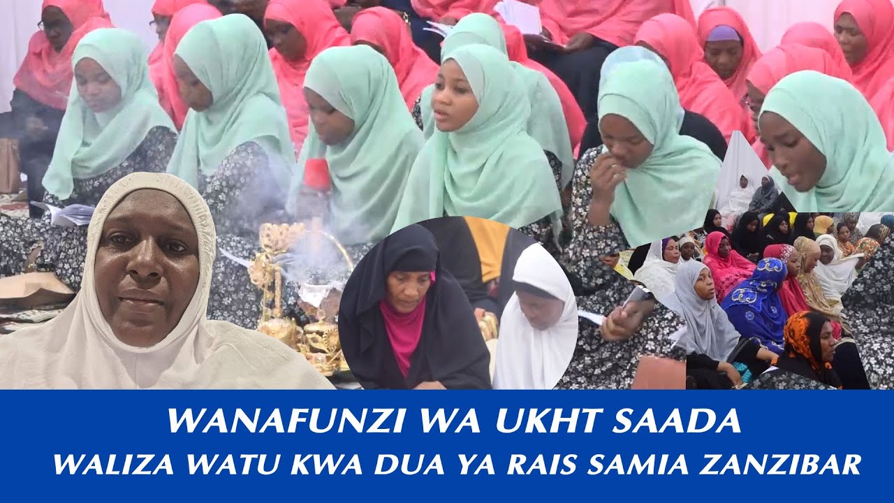 WANAFUNZI WA UKHT SAADA  WALIZA WATU KWA DUA YA RAIS SAMIA ZANZIBAR