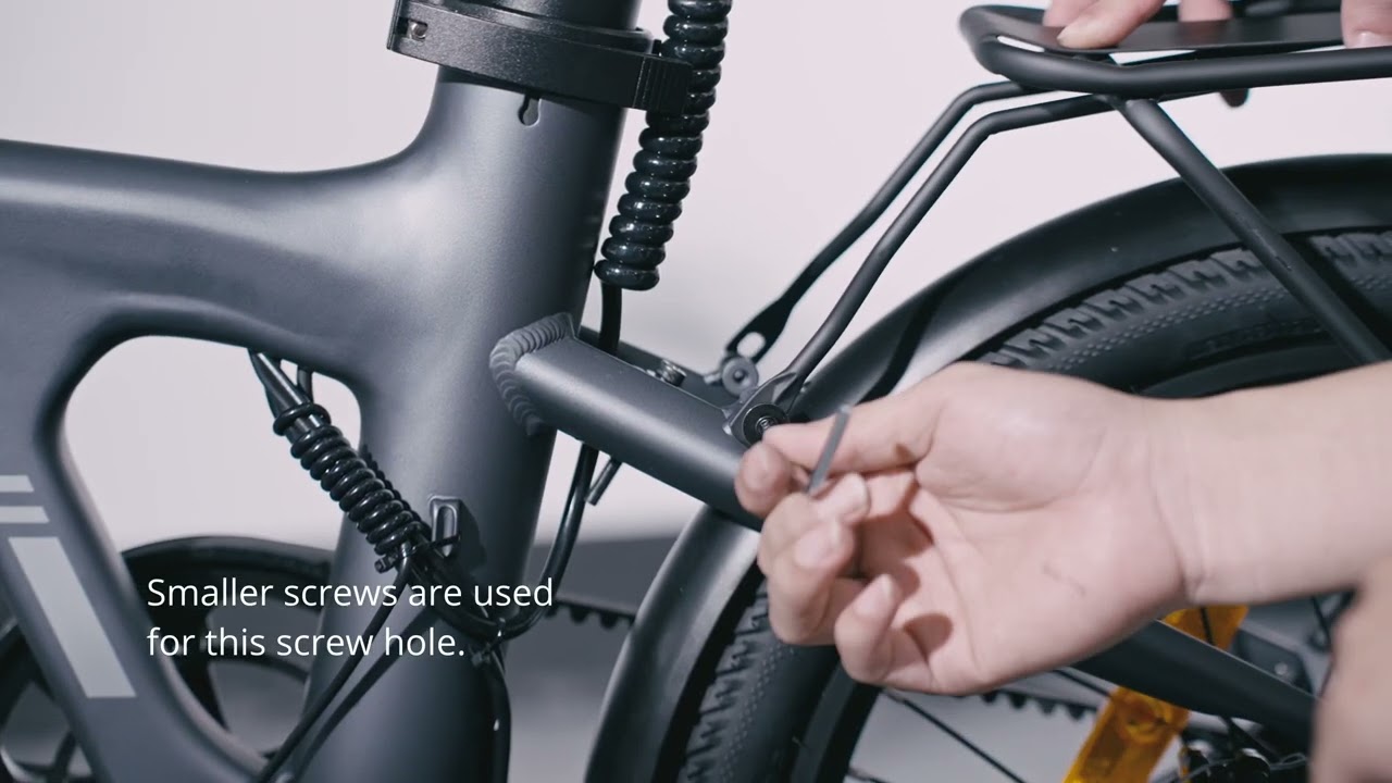 AIR 20 Rear rack mounting