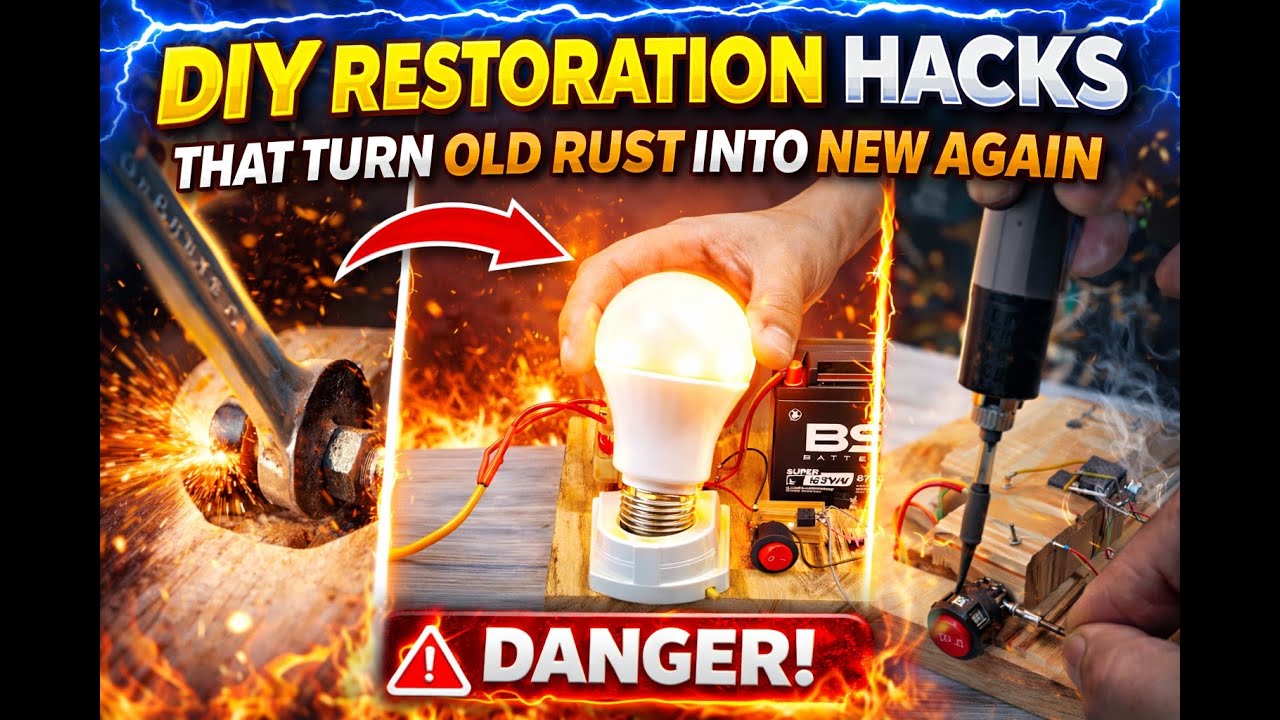 DIY Restoration Hacks Transforming Rustic items
