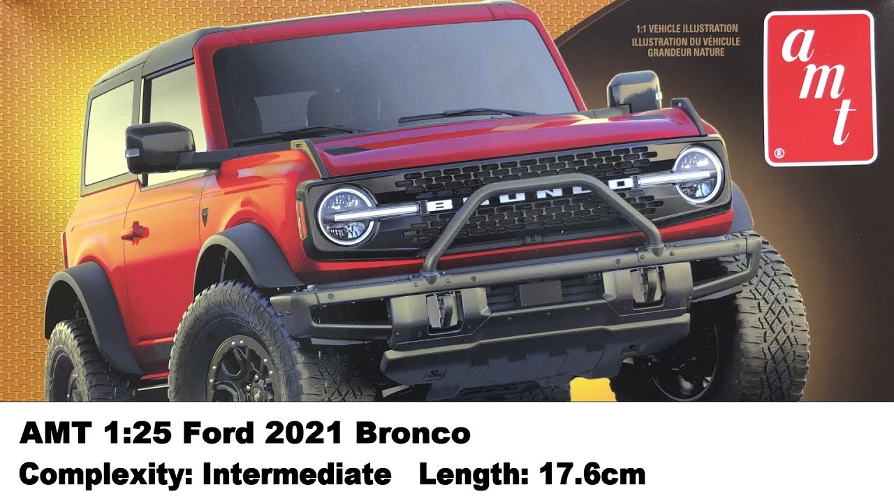 AMT 1:25 Ford Bronco 2021 Kit Review
