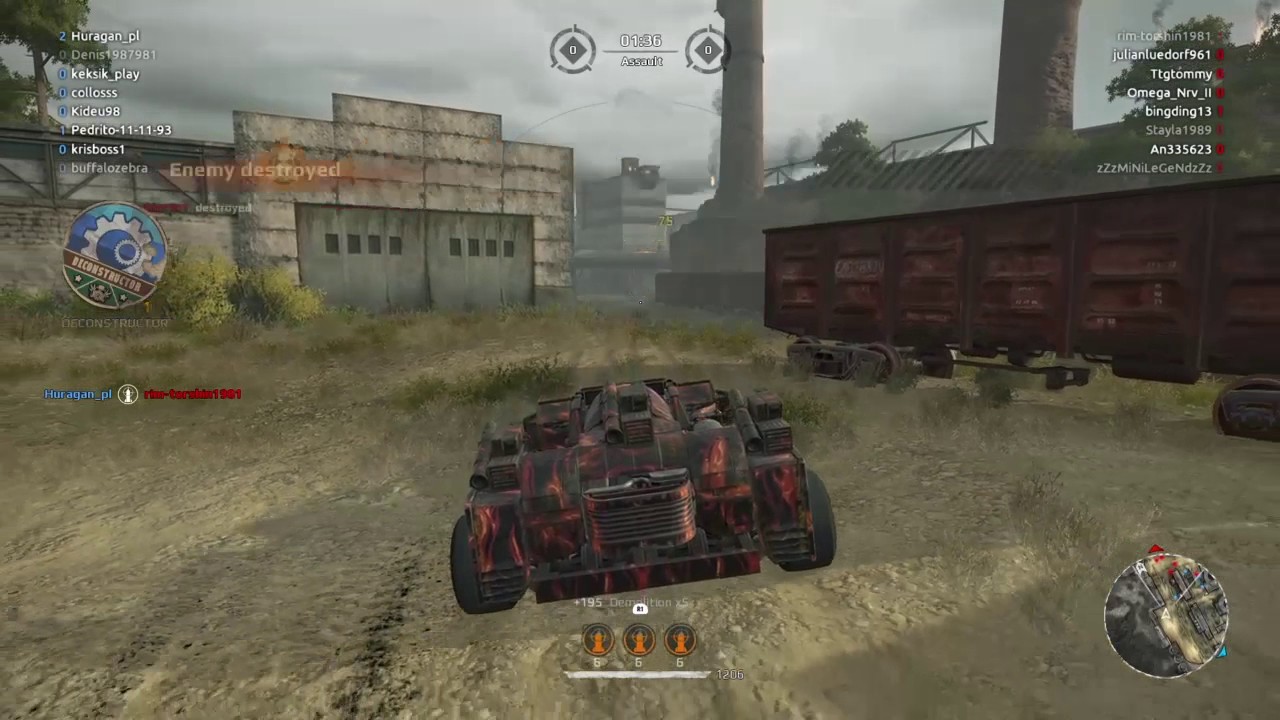 Crossout Pyre build