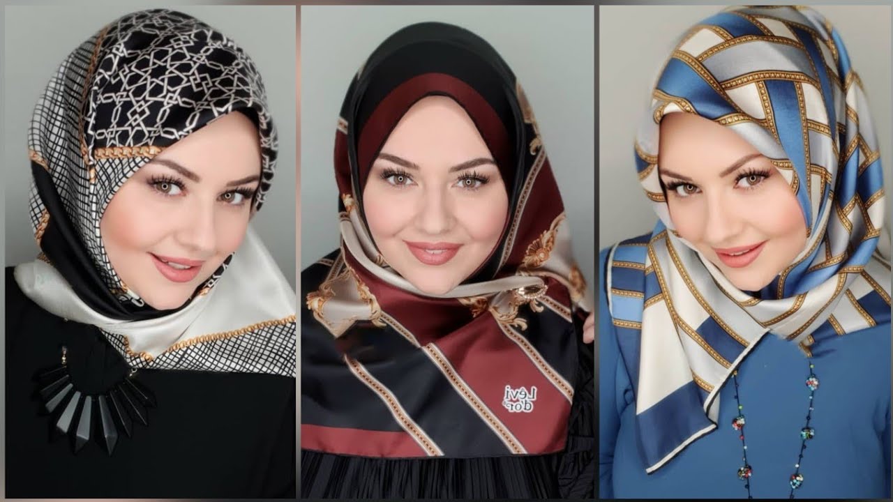 ⭐ Eşarp Nasıl Bağlanır En Şık Eşarp Bağlamaları Modelleri İŞ & OKUL İÇİN 14
