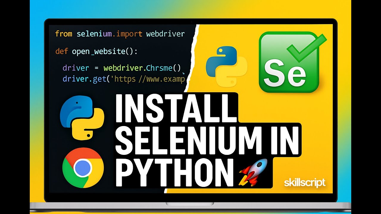 👉 &ldquo;How to Install Selenium with Python | Step by Step Tutorial for Beginners&rdquo;