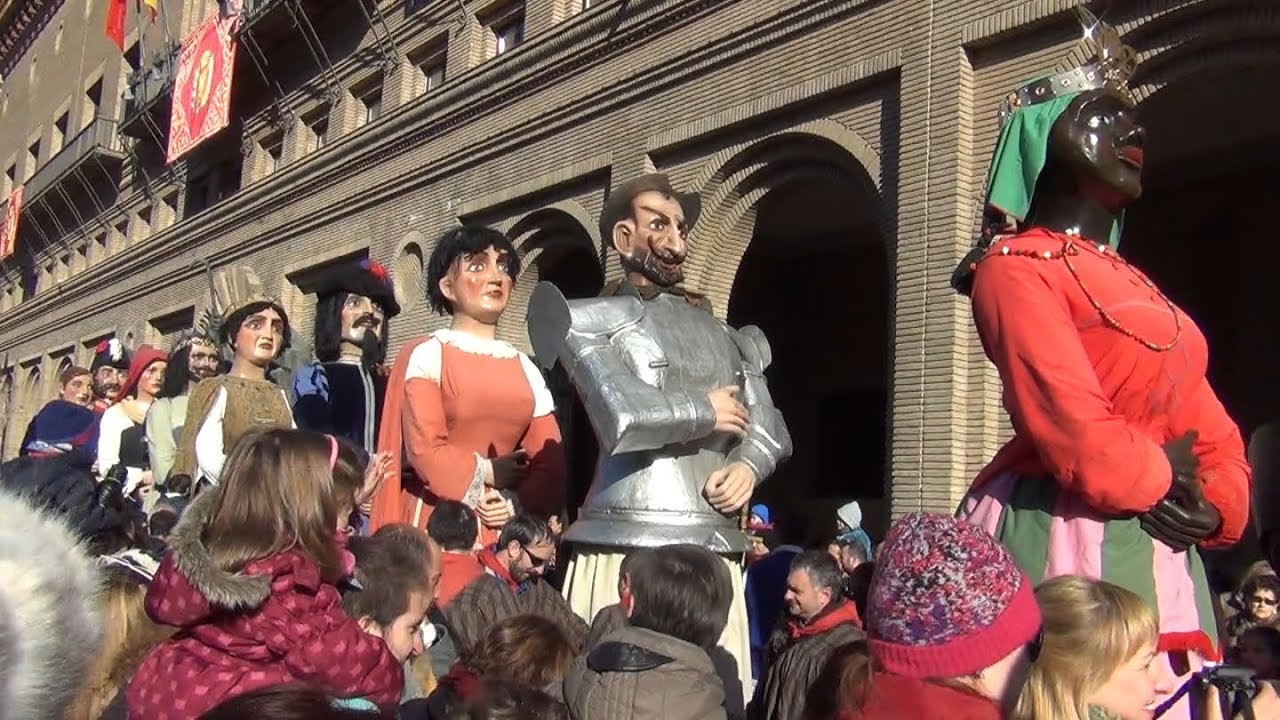 Comparsa de Gigantes y Cabezudos de Zaragoza - San Valero 2018