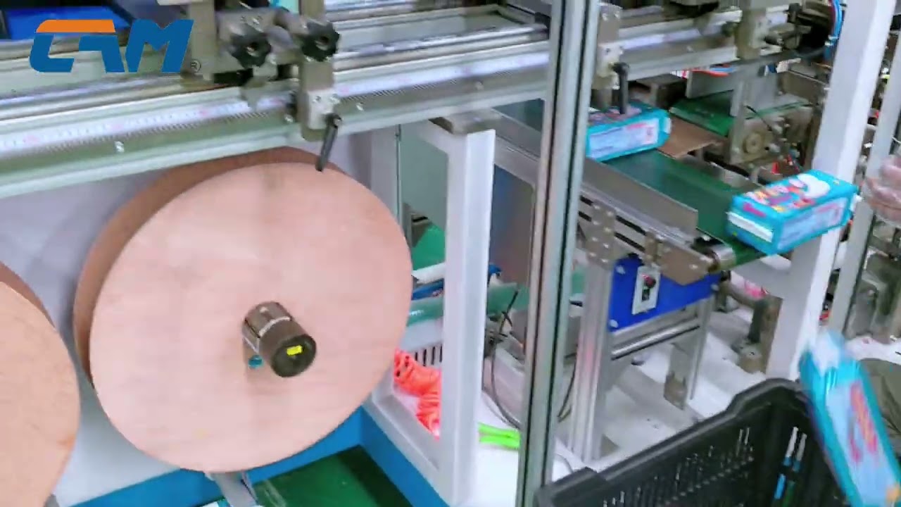 Sanitary napkin packing machine